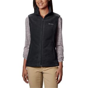 Columbia Women’s Fleece Vest Black- Small